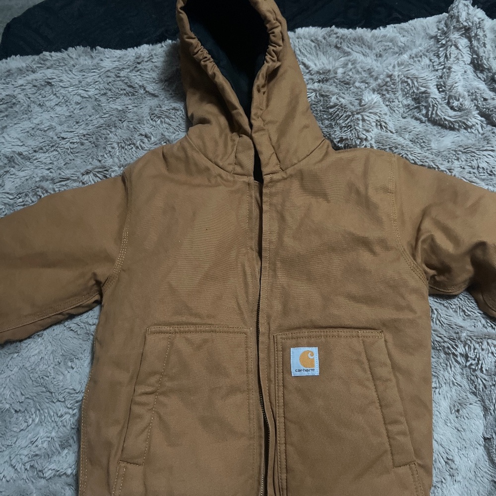 Carhartt Kids Jacket in Brown